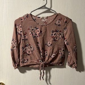 Small floral active usa shirt